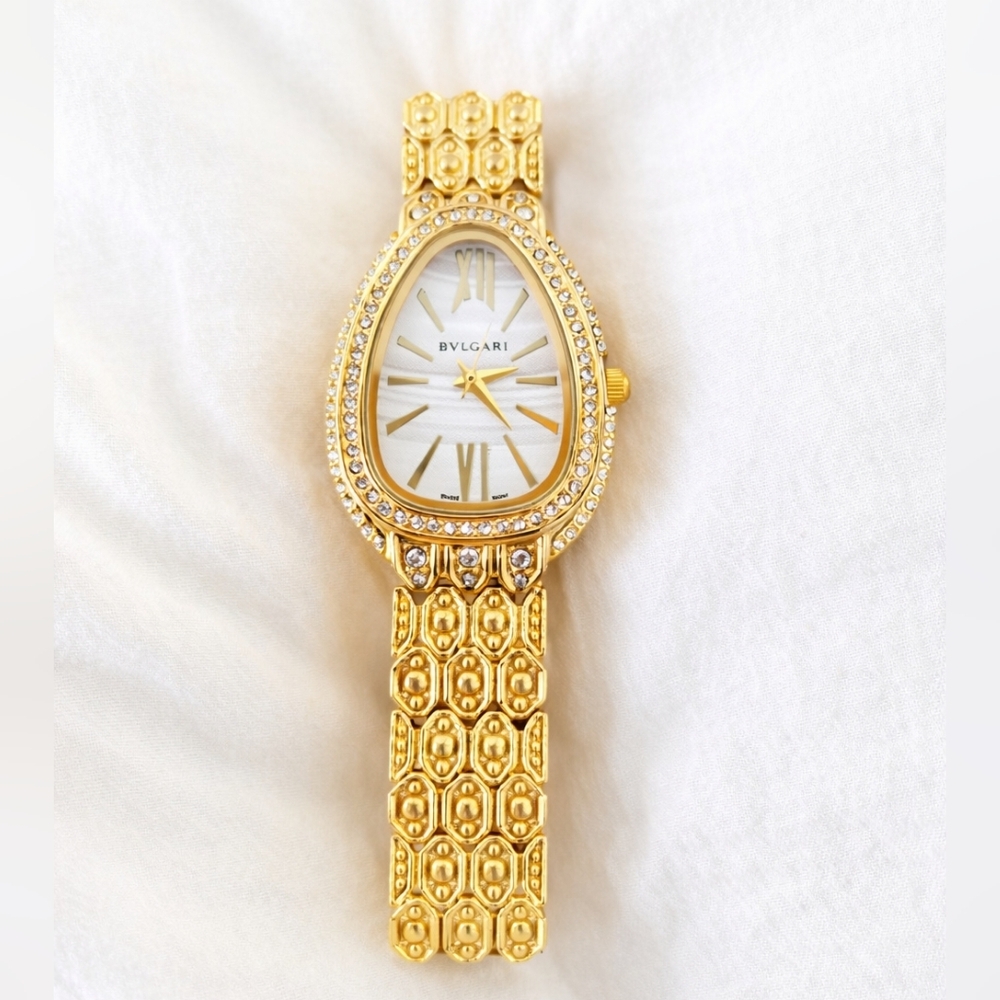 Serpenti Gold Watch